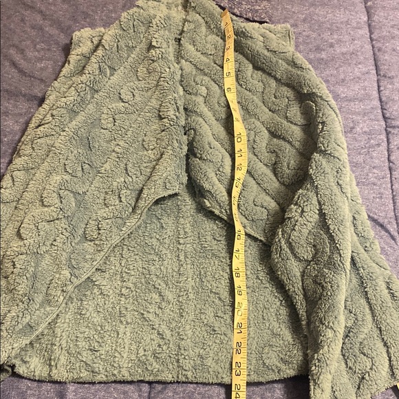 Cozy Blue Fleece Vest - Picture 4 of 5